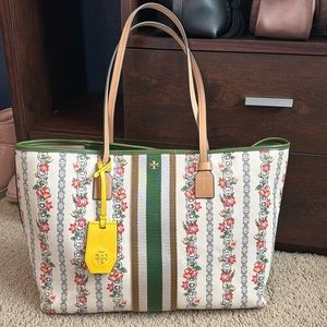Tory Burch Floral Tote
